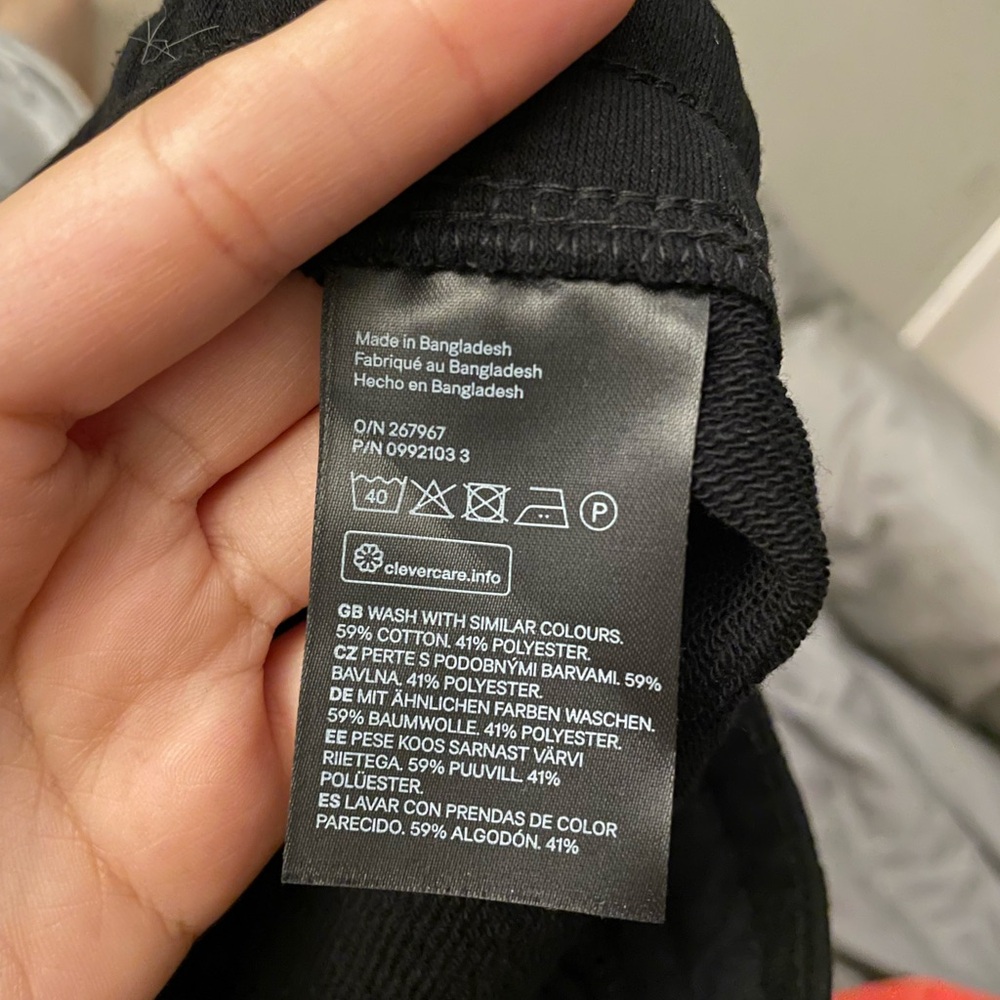 H&M Black Drawstring Shorts - Picture 4 of 4